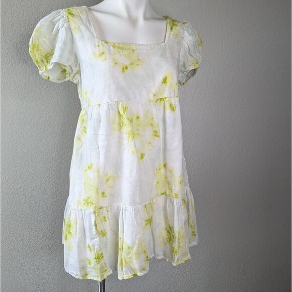 Abound Puff Sleeve Tiered Mini Dress size S - Picture 4 of 8